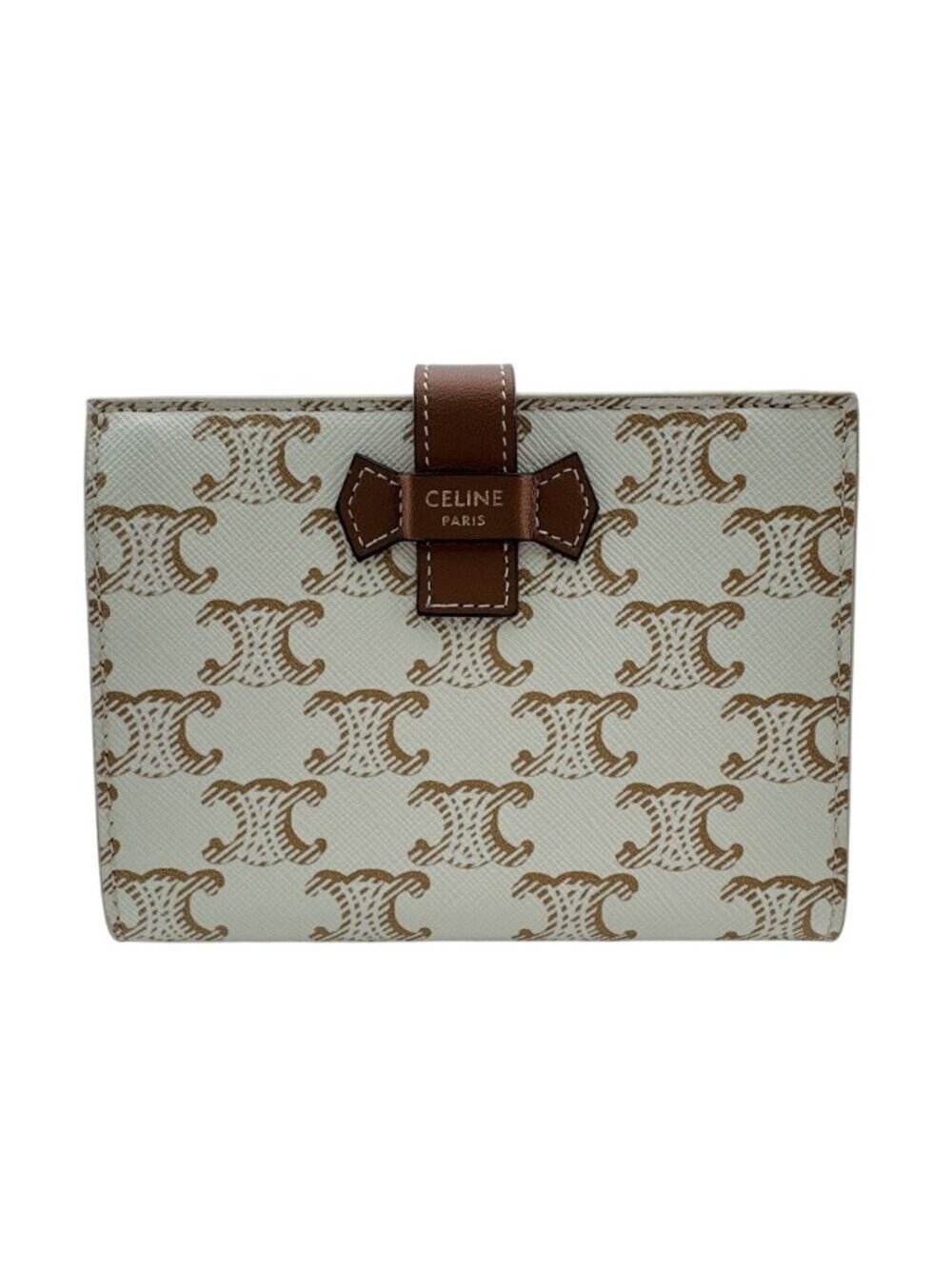 Celine Midi Amstrap Wallet Triomphe Bifold